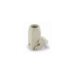 Capot câble à câble 3A, Polycarbonate, Polyamide, IP65, Sortie verticale, PG11